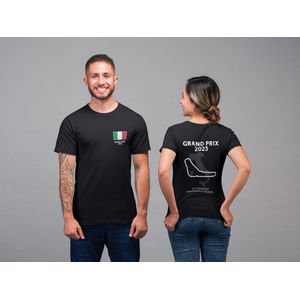 Dutch Lion Legion - Formule 1 Racing - Zwart T-shirt - T-Shirt Man - Shirt Grand Prix Italië - Autodromo Nazionale Monza - maat 3XL