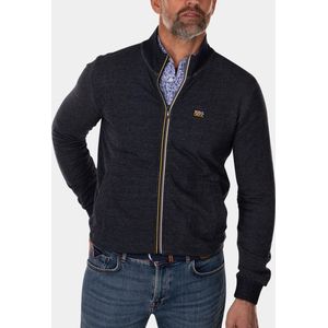 New Zealand Auckland - Eyre Vest Melange Navy - Heren - Maat L - Regular-fit