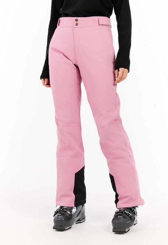 Protest Prtvoleta - Skibroek Dames - Zak met rits - Verstelbare schouderbanden - Waterkolom 10K – Vintage Pink