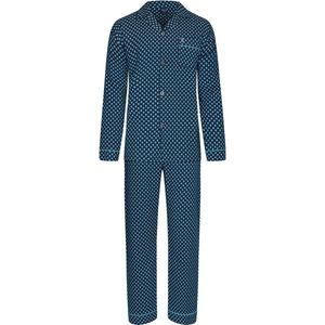 Robson - Heren Pyjama set Philip - Blauw - Katoen - Maat 50