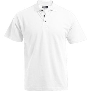 Men´s Premium Polo met korte mouwen White - 3XL