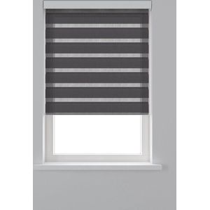 Decosol Roljaloezie Regulier Lichtdoorlatend - Antraciet - Maat: 90 x 210 cm