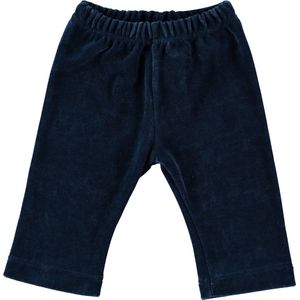 Broek velours donkerblauw 50-56 Limo basics