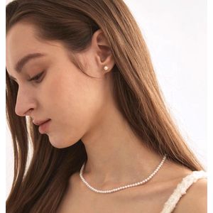 Parelketting, Parelketting Dames Pareljuwelen Voor Sieradenset Dames