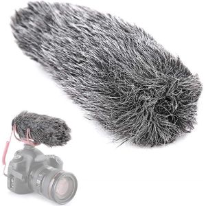Microfoon Windscherm Capaciteit Furry voor RODE VideoMic GO - Outdoor Recorder Windafdekking Shield .