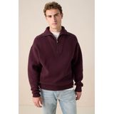 Sissy-Boy - Donkerbruin - Trui - Met Rits