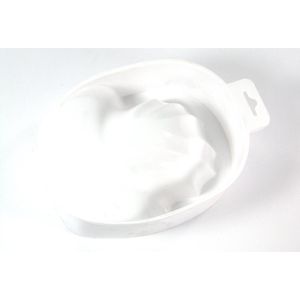 Manicure Nagelkom Met Vingersteunen - Wit