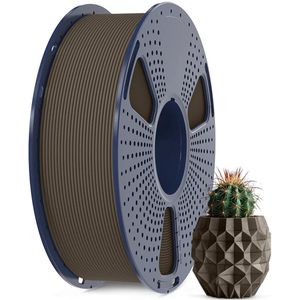 SUNLU PLA Hout 3D-filament 1.75mm 1kg Walnoot