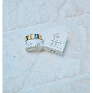 Nachtcrème met Dode Zeezout en Hyaluronic acid | Masa Skincare | Dode Zee Huidverzorging | Vegan & Cruelty free | Made in Jordan