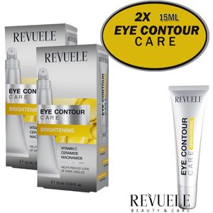 Revuele – Eye Contour Care Brightening – Voordeelpak 2x15ml