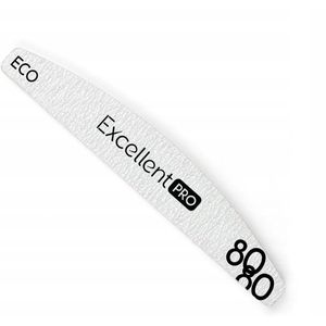 Excellent PRO Nagelvijl Zebra Boot 80/80 ECO - Gel & Acryl