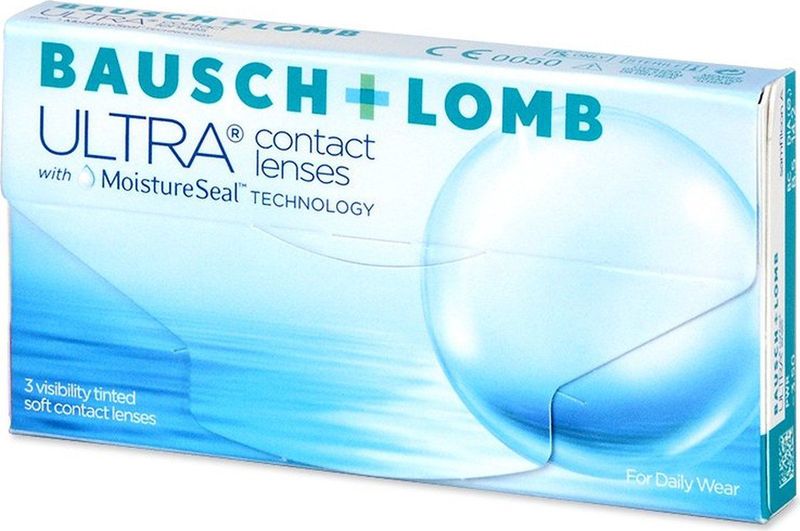 Bausch + Lomb - ULTRA - Maandlenzen - Transparant - Samfilcon A