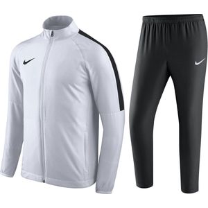 Nike Football Trainingspak Junior  Trainingspak - Maat M  - Unisex - wit/zwart Maat M - 140/152