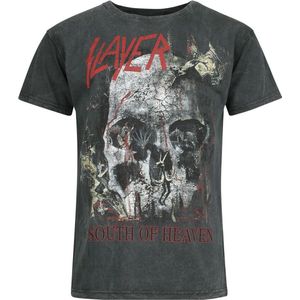 Slayer South of heaven Heren T-shirt - antraciet - S