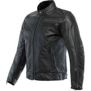 Dainese Zaurax Leather Jacket Black 48 - Maat - Jas