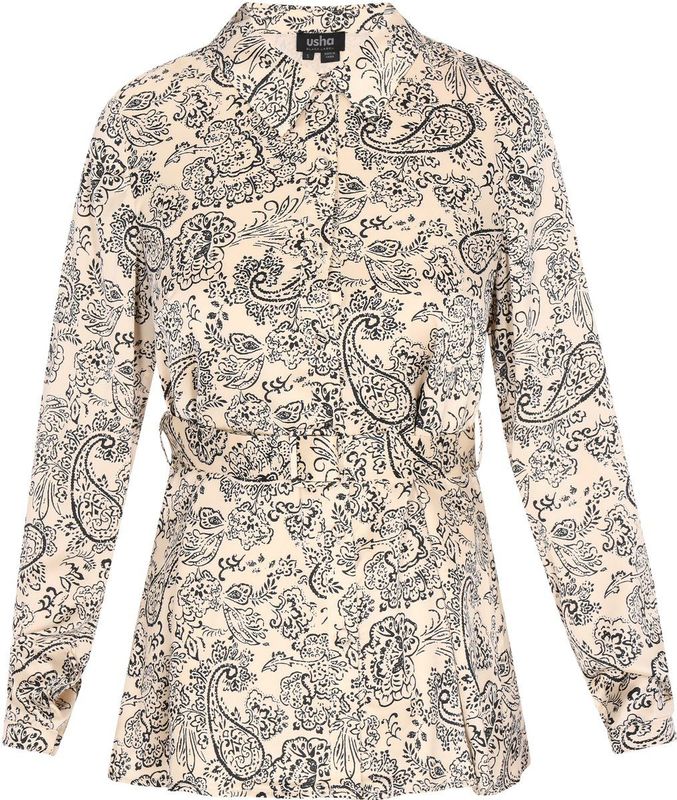 usha - Blouse - Paisley Print - Regular Fit - Lange Mouwen