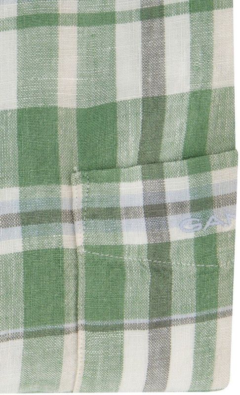 Gant casual overhemd groen