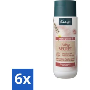 Kneipp - Douchecrème - Silky Secret - 200 ml - Voordeelverpakking - 6 stuks