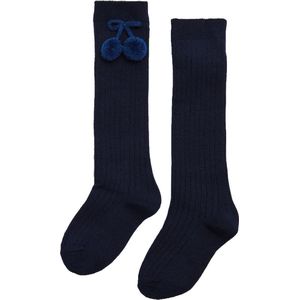 iN ControL 2pack kniekousen rib/pompom navy 15/17