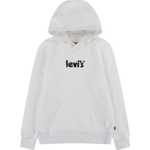 Levi's - Hoodie - Wit - 8EF685-001 - Unisex - Maat 98