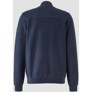 s.Oliver Gebreid vest  donkerblauw