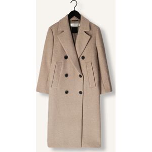 INWEAR Yunah Iw Long Coat Jassen Dames - Winterjas - Taupe - Maat 34