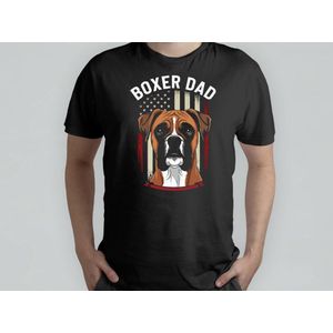Boxer Dad - T Shirt - Dad - BestDad - DadLife - SuperDad - Gift - Cadeau - Papa - BestePapa - Vader - Vaderliefde