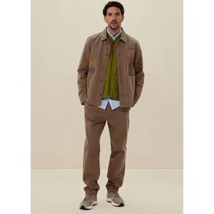 Sissy-Boy - Chino Broek - Bruin - Mid-rise - Elastische Taille