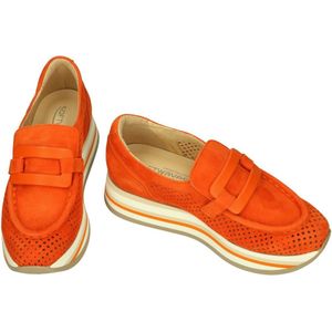 Softwaves -Dames - oranje - ballerina's & mocassins - maat 36.5