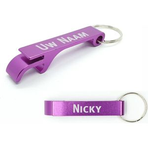 Bieropener Met Naam - Nicky