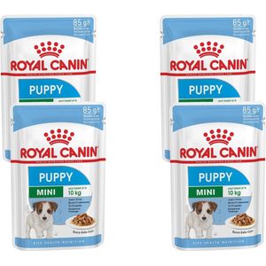 Royal Canin Shn Mini Puppy Pouch - Hondennatvoer - 4 x ( 12 x 85 g)