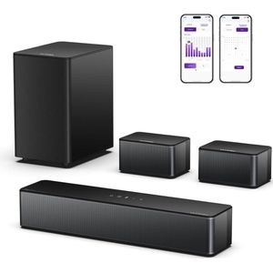 Surround Sound System 3D Soundbar met 5.1 Opstelling