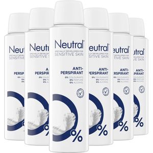 Neutral - Deodorant - Spray - Sensitive Skin - 150ml x 6