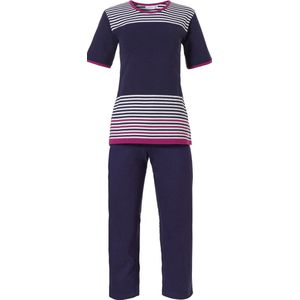 Dames pyjama blauw Pastunette