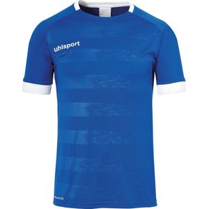 Uhlsport Division 2.0 Shirt Korte Mouw Heren - Royal / Wit | Maat: L