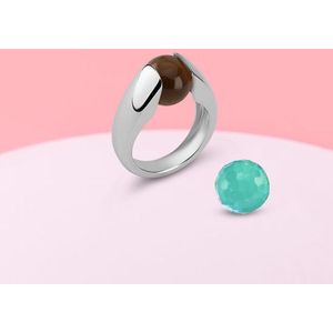 Melano Cateye Masterpiece Ring Set - Zilver - Dames - Maat 54