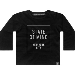 Your Wishes Longsleeve State of Mind - T-shirt - Lange Mouwen - Jongens & Meisjes - Maat: 110/116