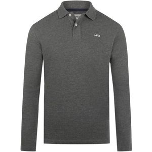 McGregor Poloshirt Classic Polo Long Sleeves Mm999 9003 01 1203 Dark Grey Melange Mannen Maat - M