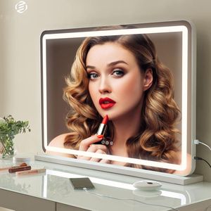 Equivera Hollywood Spiegel - Hollywood Spiegel met Verlichting - Make-up Spiegel - Hollywood Mirror