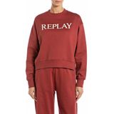 Replay - W3461b.000.23802 - Sweatshirt - Dameskleding - Katoenen Badstof Fleece