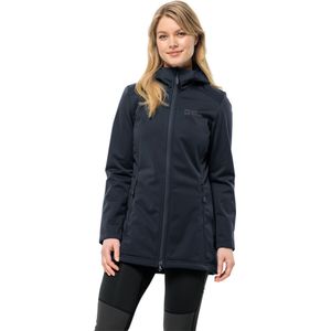 Jack Wolfskin WINDHAIN COAT W Dames Outdoorjas - Maat L