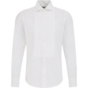 WE Fashion Heren overhemd met boord
