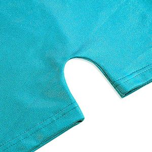 Turnpakje met shorts voor meisjes, maat 5-6 jaar - zwart met kant en pailletten