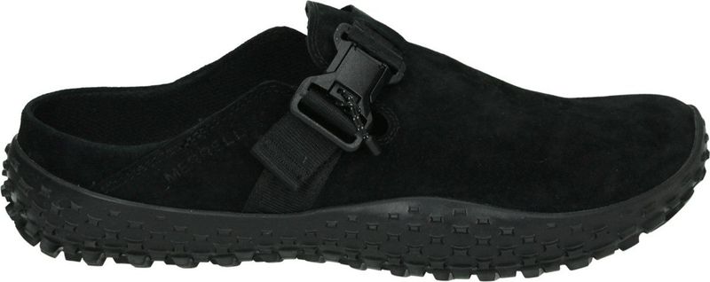 Merrell - J500683 WRAPT SLIDE NUBUCK - Heren Slippers - Zwart