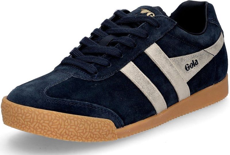 Gola - Raulder - Sneakers - Navy - Glad Leer - Uitneembaar Voetbed