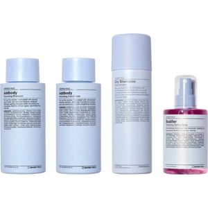 J Beverly Hills - Addbody Shampoo + Addbody Conditioner + Dry Shampoo + Bodifier - De Blue Babe Kit