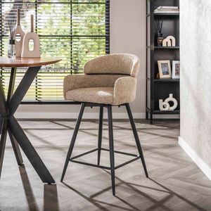 Reefs Interior Barstoel Radcliffe - Bouclé Zand