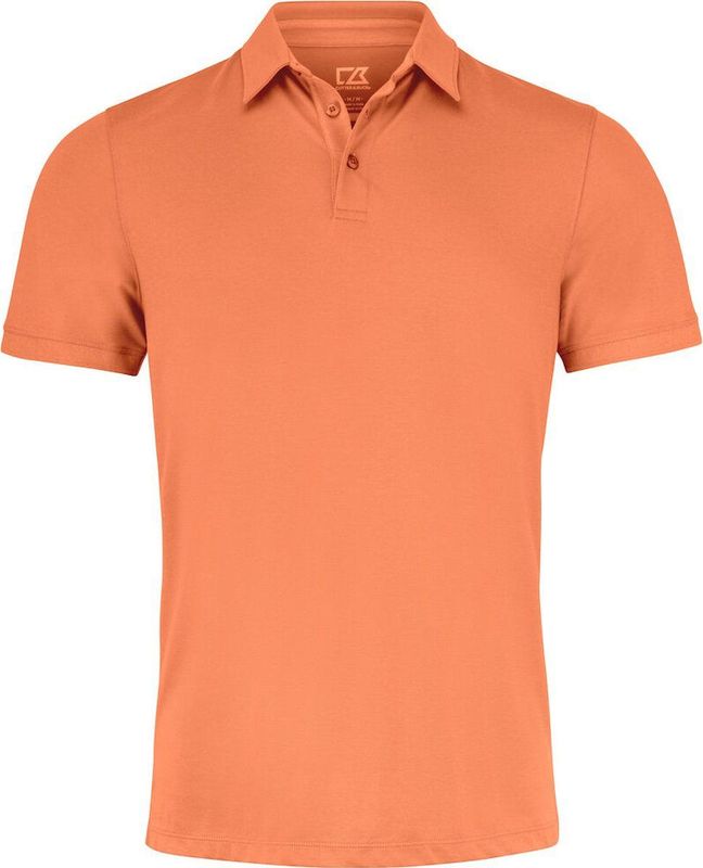 Cutter & Buck Oceanside Stretch Polo Heren Perzik maat S