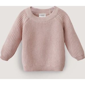 Mushie - Chunky Knit Sweater - Roze - Babysweater