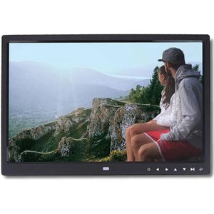 Digitale fotolijst 15 inch Smart scherm met afstandsbediening - Multifunctionele HD fotolijst voor foto's, muziek en video